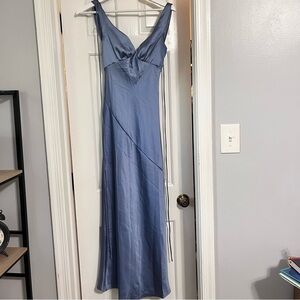 Blue Bridesmaid Dress / Formal Gown